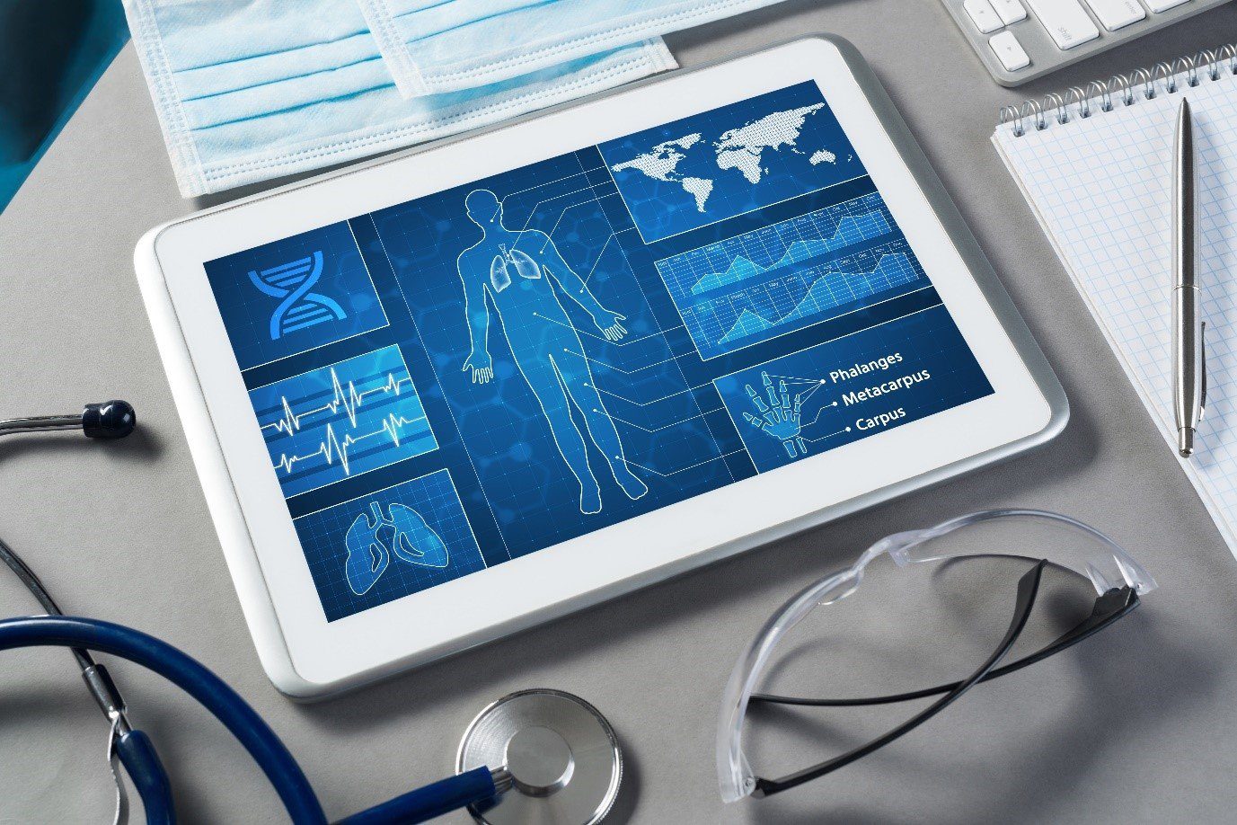 Mobile Visite - Verwalten Sie Ihre Patientendaten elektronisch mit der mobilen Visite-App